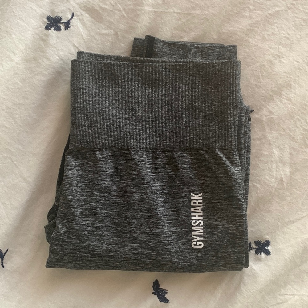 gymshark seamless grey marl legging